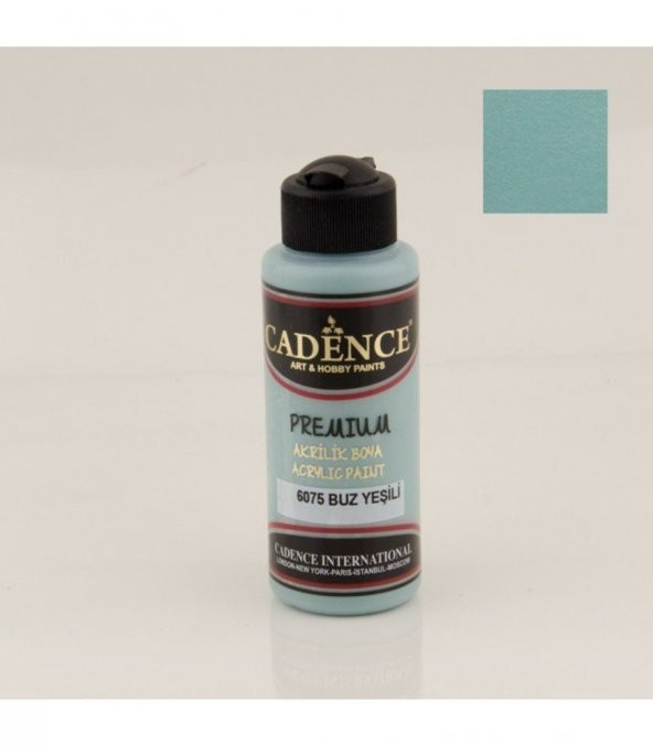Cadence Akrilik Boya 6075 Buz Yeşili Ahşap Boyası 120ML ürün görseli 1