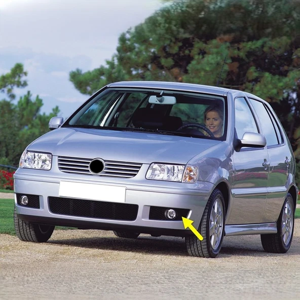 VW Polo HB 2000-2002 Ön Tampon Sol Sis Farı Çerçevesi 6N0853665C ürün görseli 1