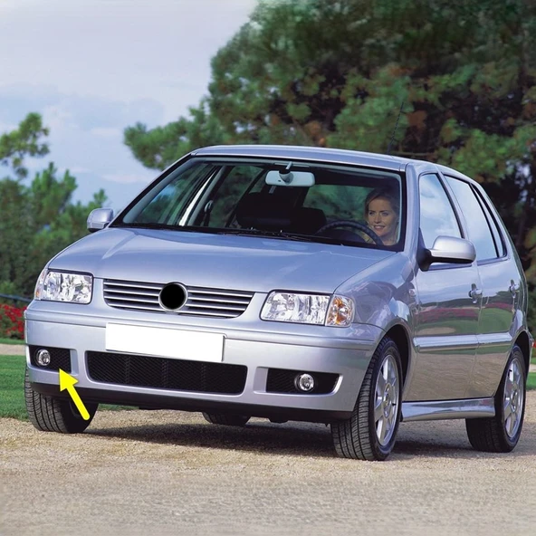 VW Polo HB 2000-2002 Ön Tampon Sağ Sis Farı Çerçevesi 6N0853666C ürün görseli 1