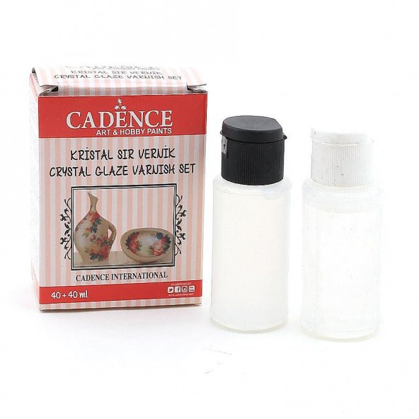 Cadence Kristal Sır Vernik Takım 40+40ml ürün görseli 1