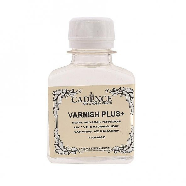 Cadence Varak Verniği 100ml (Zapon Vernik) ürün görseli 1