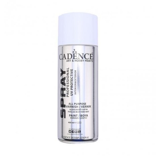 Cadence Mat Sprey Vernik 400ml ürün görseli 1