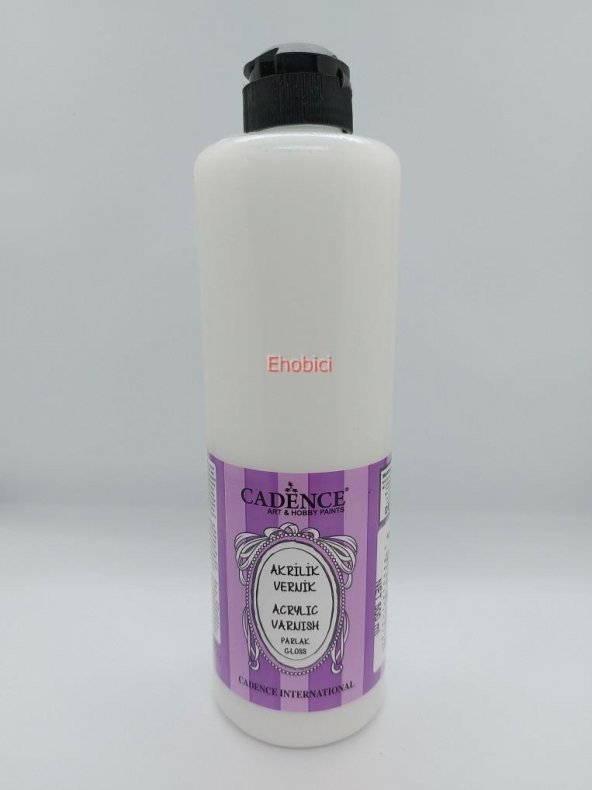 Cadence Su Bazlı Vernik Parlak 500ml ürün görseli 1
