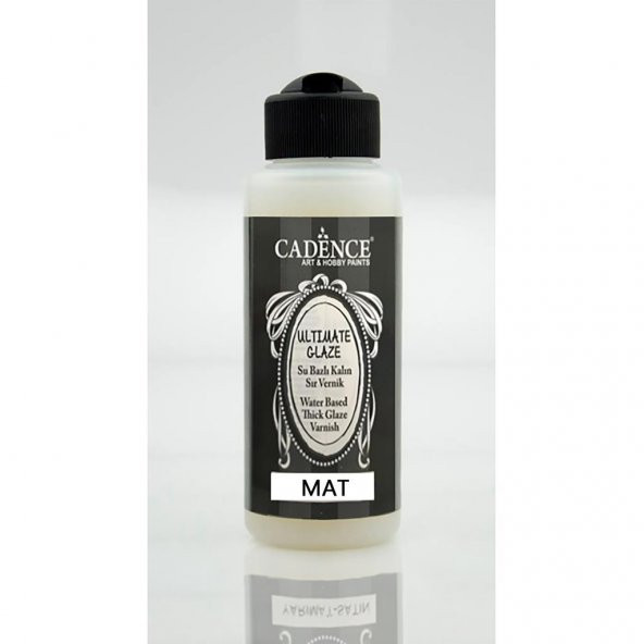 Cadence Ultimate Glaze - Kalın Sır Vernik 120ML (MAT) ürün görseli 1