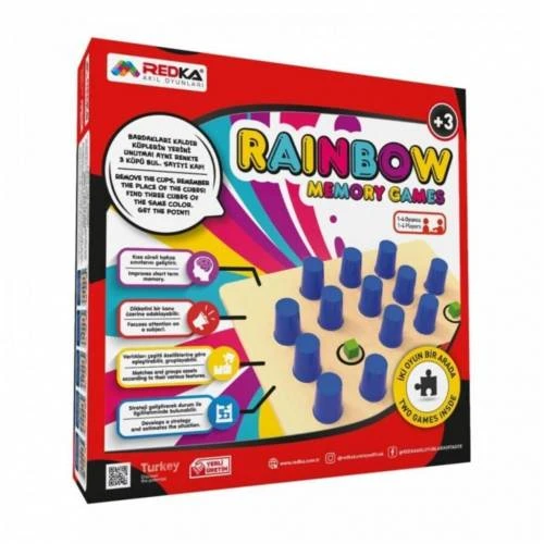 Redka Akıl Oyunları Rainbow Memory Games Hafıza Oyunu RD 5440 ürün görseli 1