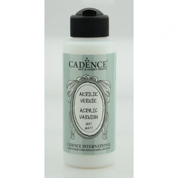 Cadence Su Bazlı Akrilik Mat Vernik 120ML ürün görseli 1