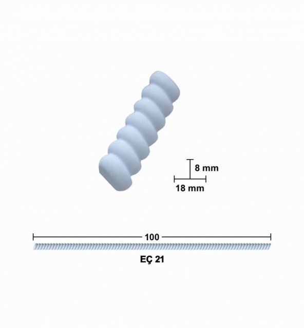 Bükülebilir Esnek Çıta 100cm EÇ-21 ürün görseli 1