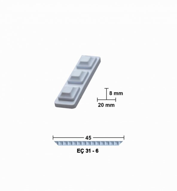 Bükülebilir Esnek Çıta 45cm EÇ-31-6 ürün görseli 1