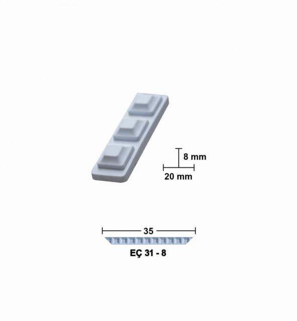 Bükülebilir Esnek Çıta 35cm EÇ-31-8 ürün görseli 1