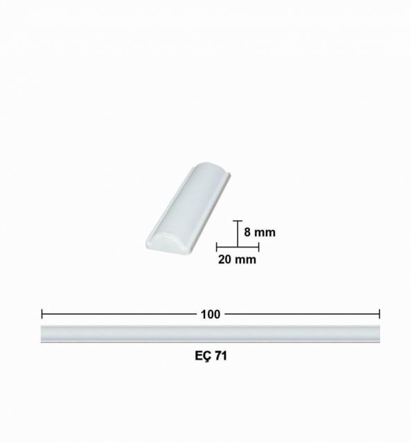 Bükülebilir Esnek Çıta 100cm EÇ-71 ürün görseli 1