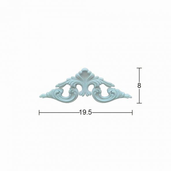 Bükülebilir Esnek Aplik 19,5x8cm EA-02 ürün görseli 1