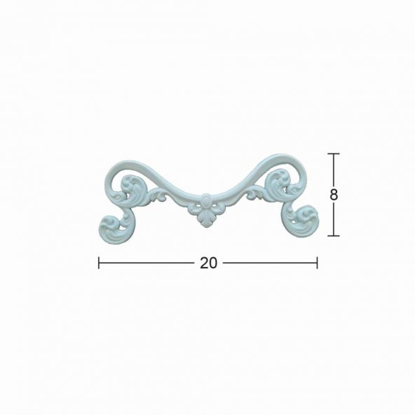 Bükülebilir Esnek Aplik 20x8cm EA-03 ürün görseli 1