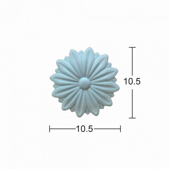 Bükülebilir Esnek Aplik 10,5x10,5cm EA-04 ürün görseli 1