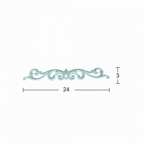 Bükülebilir Esnek Aplik 24x3cm EA-14 ürün görseli 1