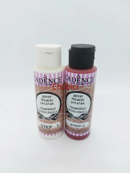 Cadence Örümcek Çatlatma 3003 Kırmızı 70ml+70ml ürün görseli 1