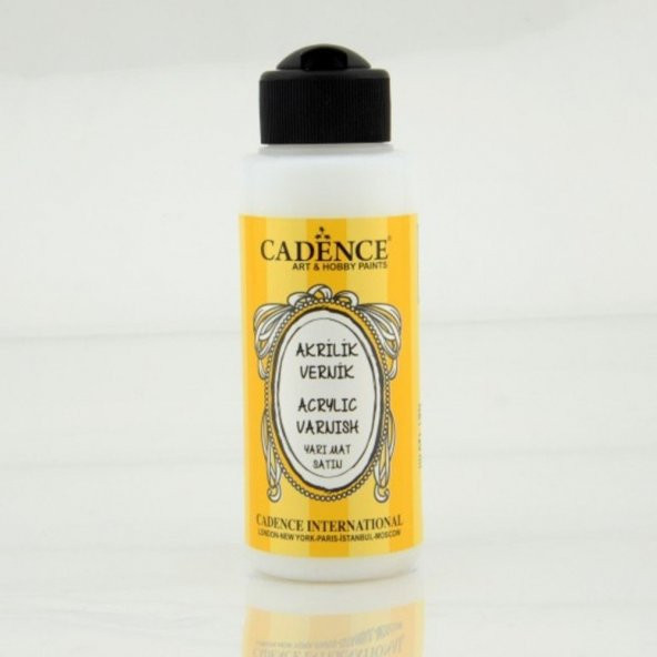 Cadence Su Bazlı Vernik Yarı Mat 120ml ürün görseli 1
