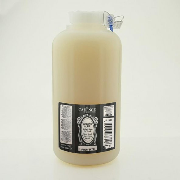 Cadence Ultimate Glaze Kalın Sır Vernik - 2 LT (Yarımat) ürün görseli 1