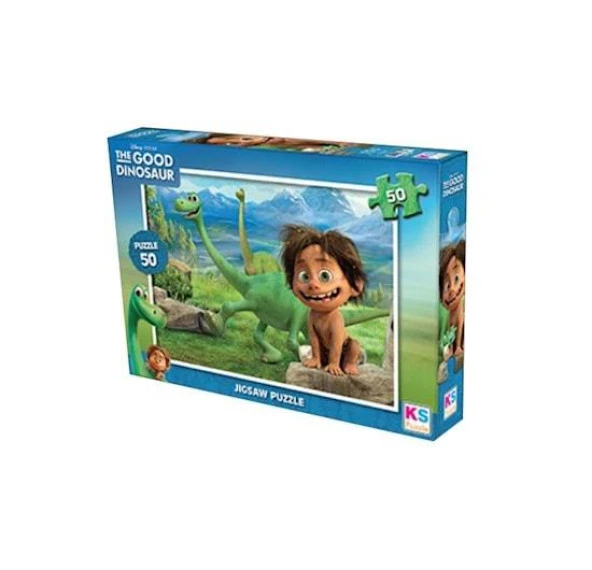 KS Games Puzzle 50 Parça İyi Dinazor The Good Dinosaur Lisanslı ürün görseli 1