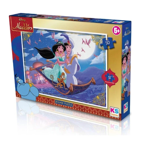 KS Games 50 Parça Puzzle Aladdin Lisanslı Ürün ürün görseli 1