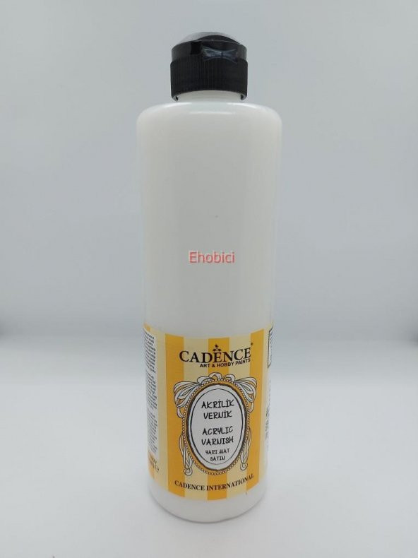 Cadence Su Bazlı Vernik Yarı Mat 500ml ürün görseli 1