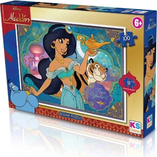 KS Games 100 Parça Puzzle Alladdin Lisanslı Ürün ürün görseli 1