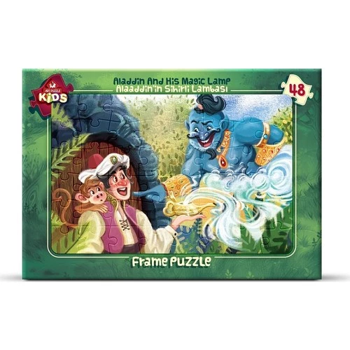 Art Puzzle 48 Parça Alaaddin'in Sihirli Lambası ürün görseli 1