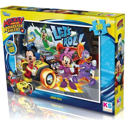 KS Games 100 Parça Puzzle Mickey Mouse Lisanslı Ürün ürün görseli 1