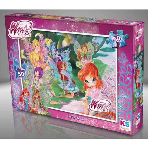 KS Games Puzzle 50 Parça Winx Club Puzzle Lisanslı Ürün ürün görseli 1