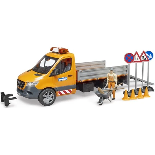 Bruder Mercedes Bnez Sprinter Yol Bakım Aracı ve Elemanı 02677 ürün görseli 1