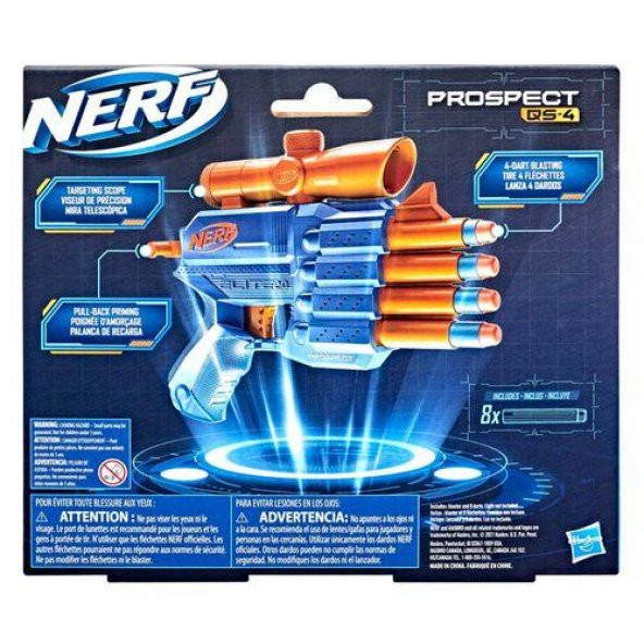 Nerf Elit 2.0 Prosoect QS 4 F4190 Lisanslı Ürün - Resim 2