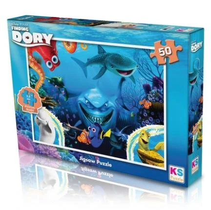 KS Games Puzzle 50 Parça Dory Finding Lisanslı Ürün - Resim 2