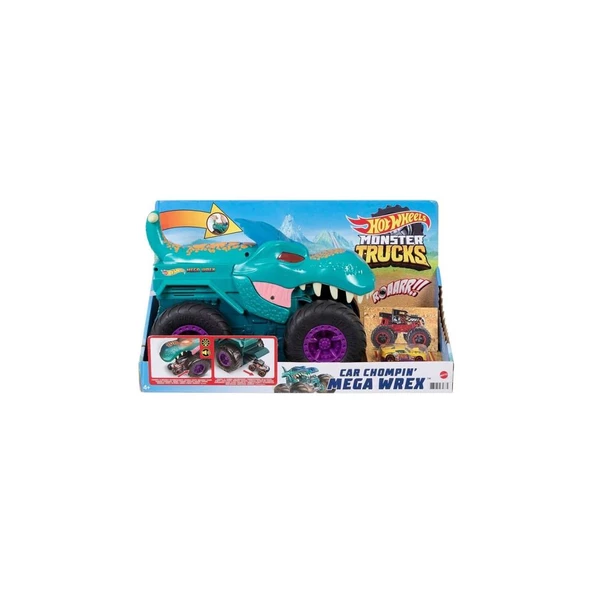 Hot Wheels Monster Trucks Araba Yiyen Mega Wrex GYL13 Lisanslı Ürün ürün görseli 1