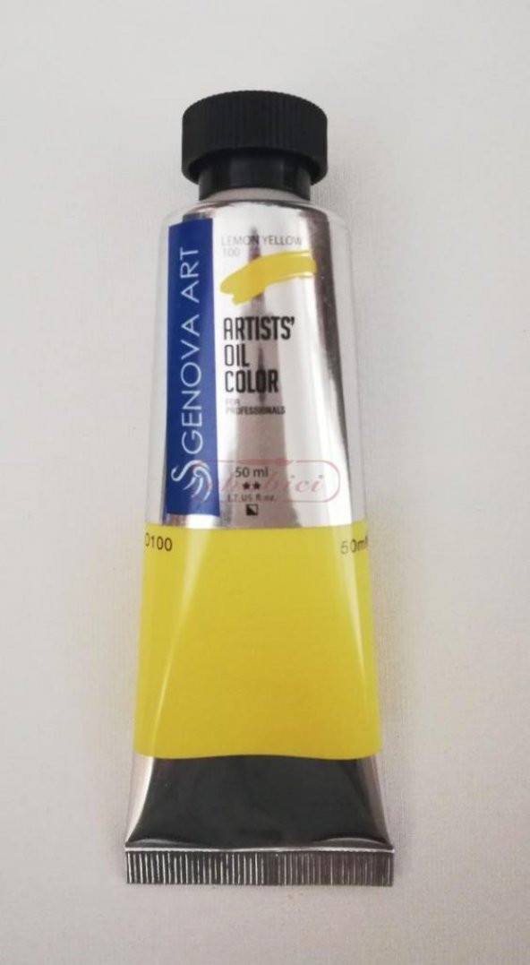 Cenova Art Profesyonel Yağlı Boya 100 Lemon Yellow 50ml ürün görseli 1