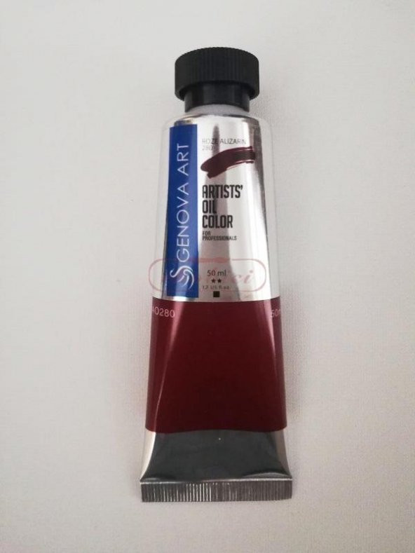 Cenova Art Profesyonel Yağlı Boya 280 Roze Alizarin 50ml ürün görseli 1