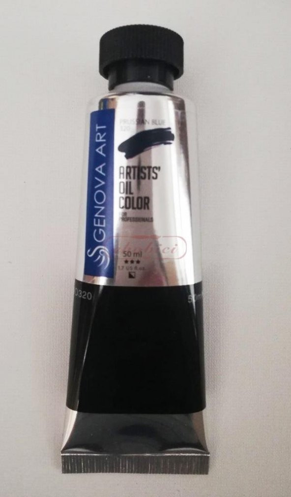 Cenova Art Profesyonel Yağlı Boya 320 Prussian Blue 50ml ürün görseli 1