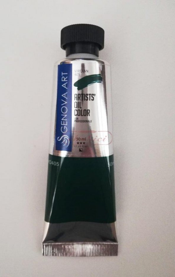 Cenova Art Profesyonel Yağlı Boya 405 Viridian 50ml ürün görseli 1