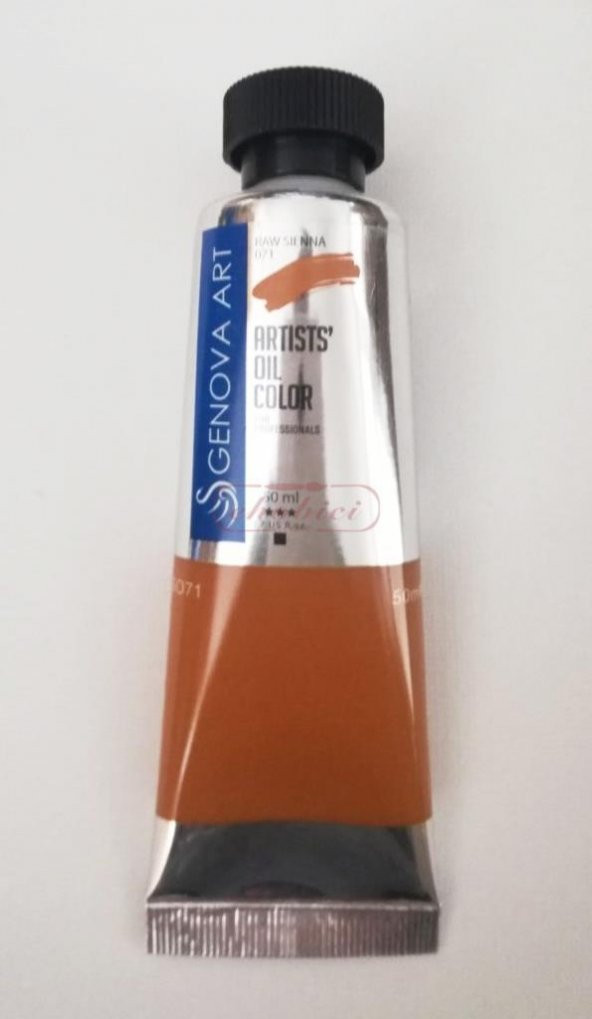 Cenova Art Profesyonel Yağlı Boya 071 Raw Sienna 50ml ürün görseli 1