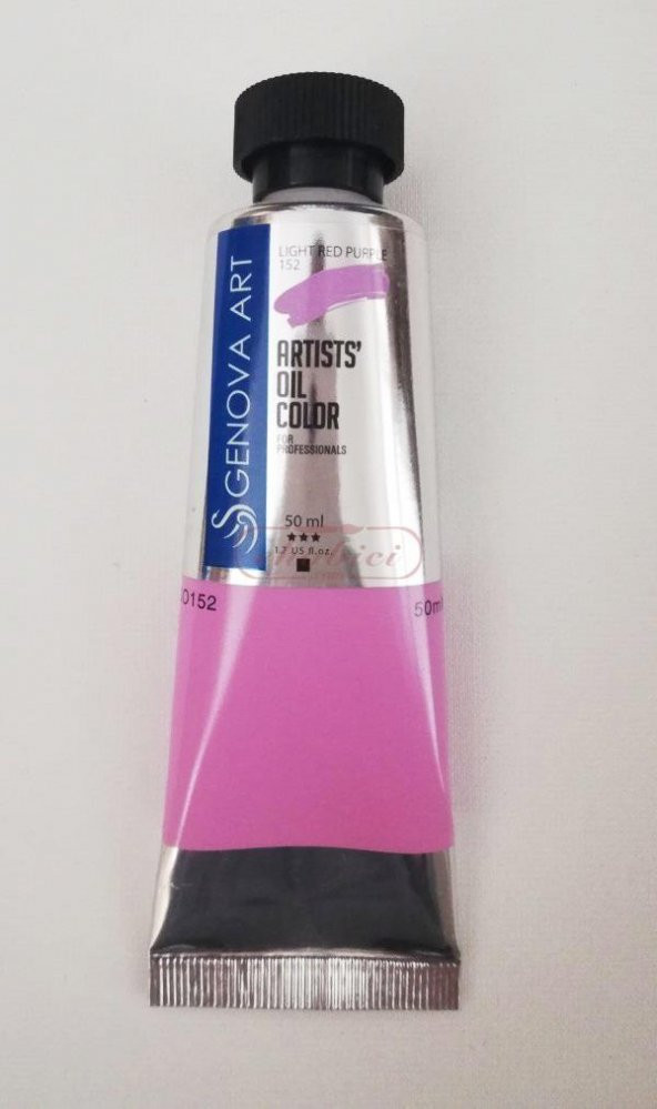 Cenova Art Profesyonel Yağlı Boya 152 Light Red Purple 50ml ürün görseli 1