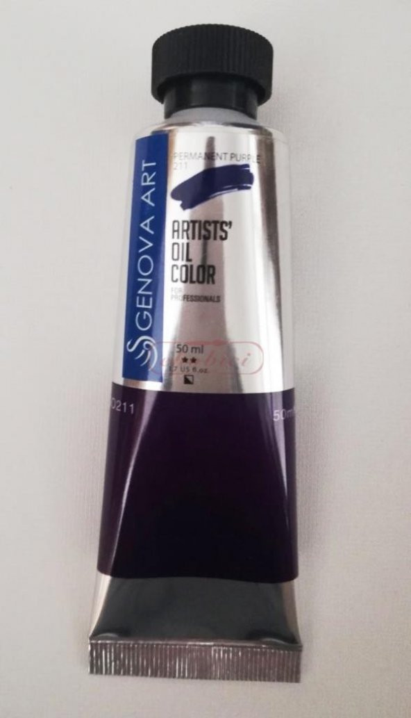Cenova Art Profesyonel Yağlı Boya 211 Parmanend Purple 50ml ürün görseli 1