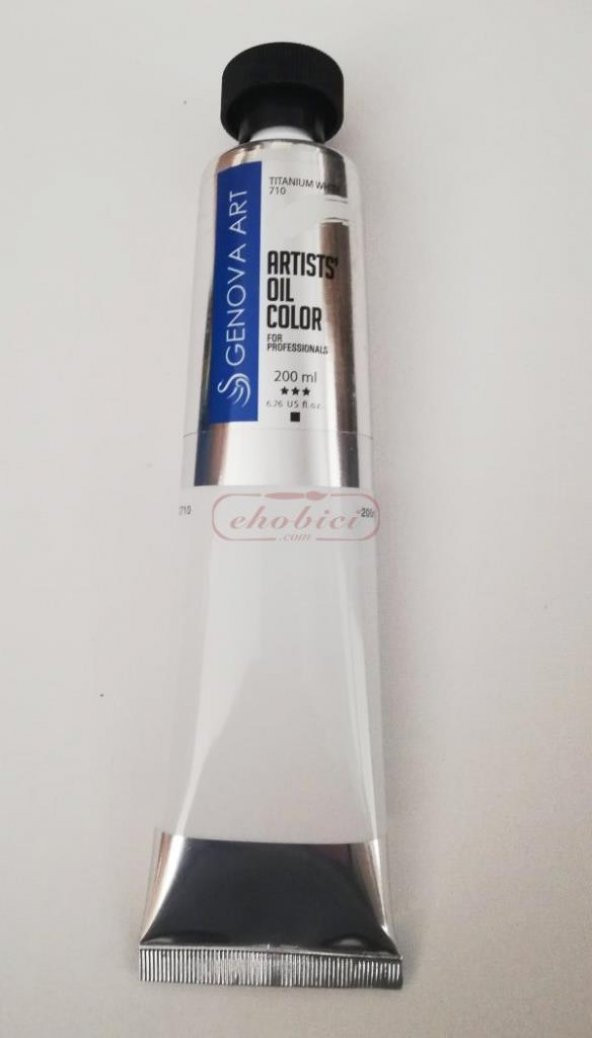 Cenova Art Profesyonel Yağlı Boya 710 Titanium White 200ml ürün görseli 1