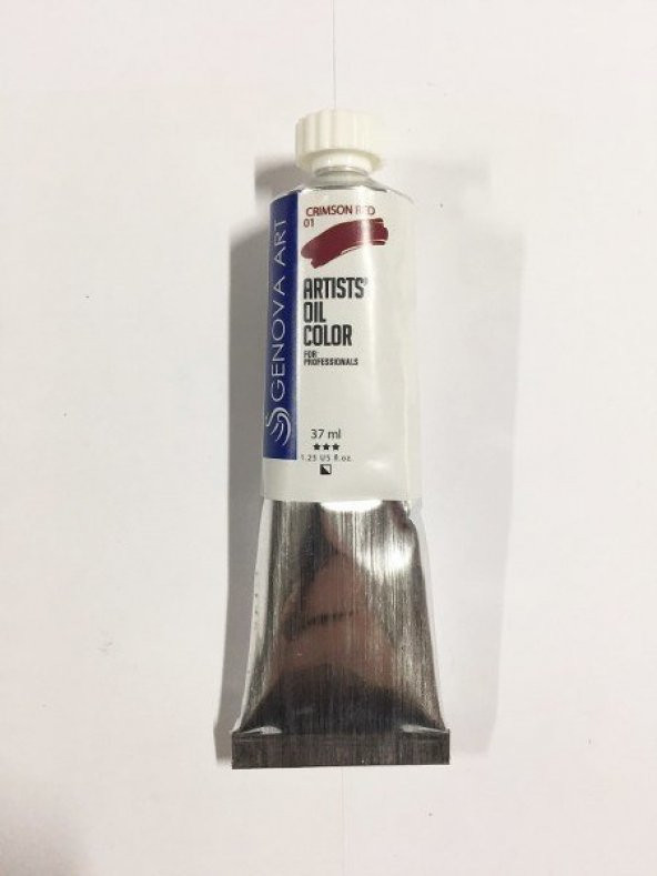 Cenova Art Profesyonel Yağlı Boya 01 Crimson Red 37ml ürün görseli 1