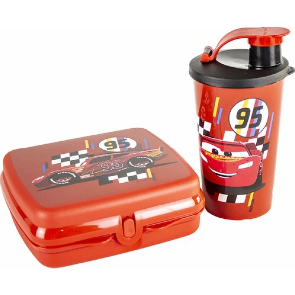 Tupperware Sandviç Cüzdanı Beslenme Kabı Arabalar ürün görseli 1