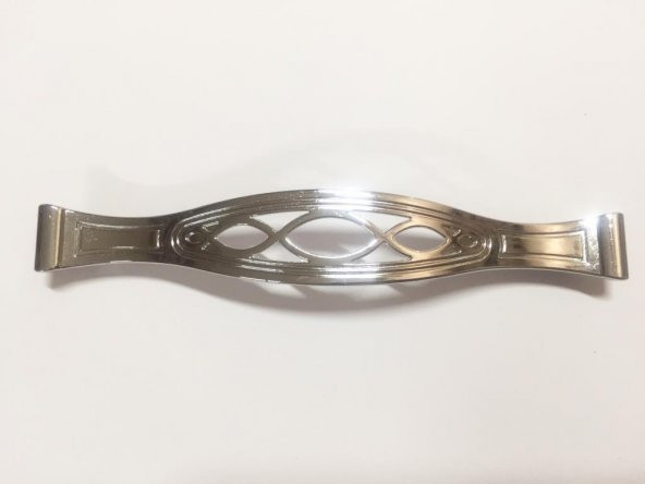 Vintage Krom Kulp 128mm ürün görseli 1
