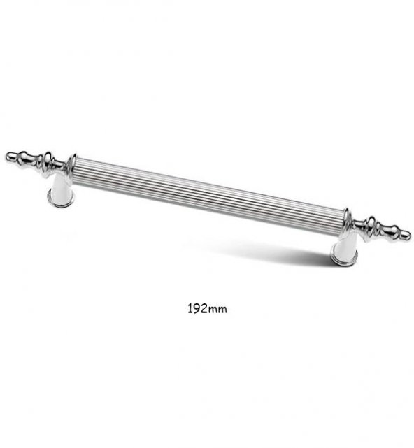 Asos Krom Lüks Mobilya Dolap Çekmece Kulp 192mm ürün görseli 1