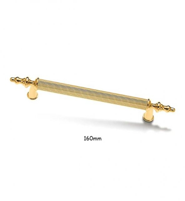 Asos Altın Lüks Mobilya Dolap Çekmece Kulp 160mm ürün görseli 1