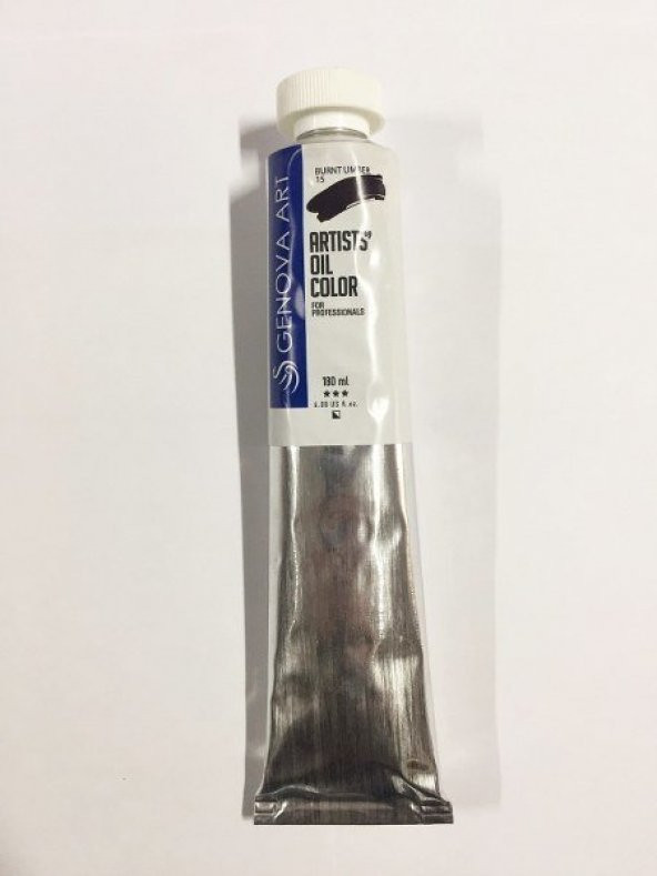 Cenova Art Profesyonel Yağlı Boya 15 Burnt Umber 180ml ürün görseli 1