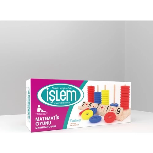 Redka Abaküs Ve İşlem Seti Akıl Oyunları Lisanslı Orijinal Ürün ürün görseli 1
