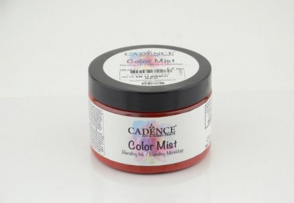 Cadence Color Mist CM-12 Kırmızı Blending Mürekep ürün görseli 1