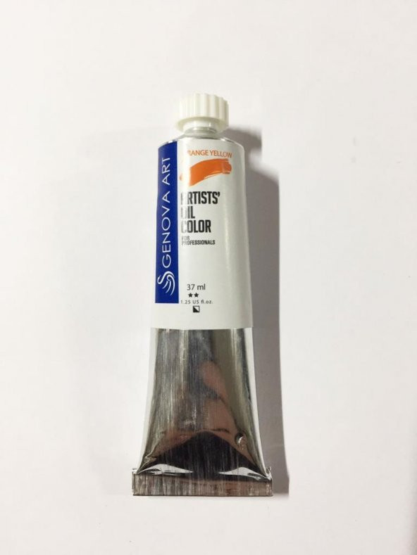 Cenova Art Profesyonel Yağlı Boya 24 Orange Yellow 37ml ürün görseli 1