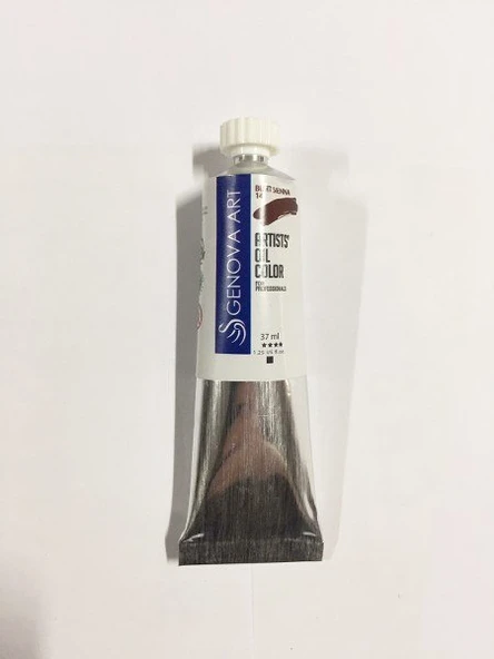 Cenova Art Profesyonel Yağlı Boya 14 Burnt Sienna 37ml ürün görseli 1